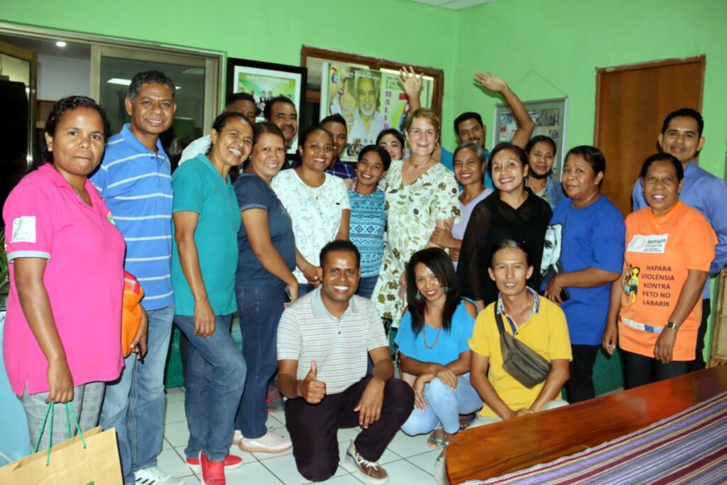 Alola's team with founder