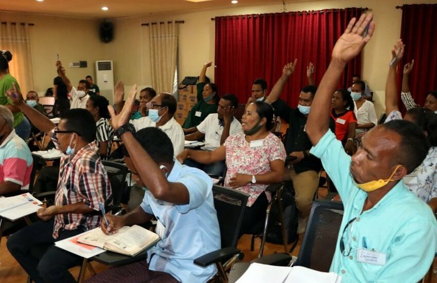 Reflection Workshops at the national level with a total of 106 (F:66&M:) consisting of representatives the principals target group from  15 target schools, all partners at the national level (local, national, international NGOs), members of reference group, Initiative Spotlight members and donors.